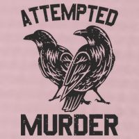 Attempted Murder Crow 25L Jumbo Tote