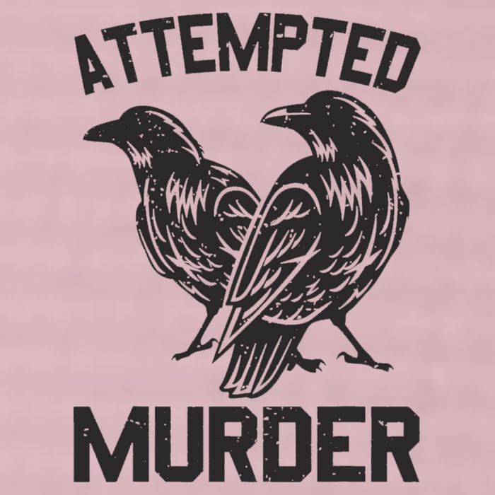 Attempted Murder Crow 25L Jumbo Tote