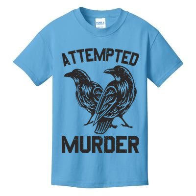 Attempted Murder Crow Kids T-Shirt