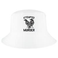 Attempted Murder Crow Cool Comfort Performance Bucket Hat