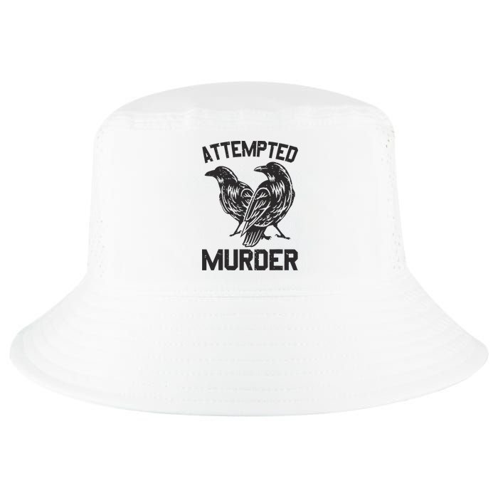 Attempted Murder Crow Cool Comfort Performance Bucket Hat