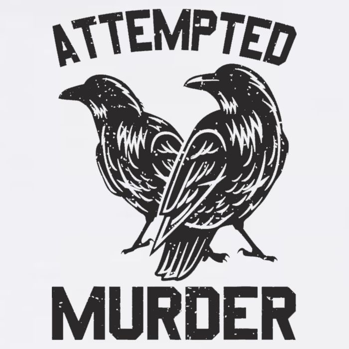 Attempted Murder Crow Bucket Hat