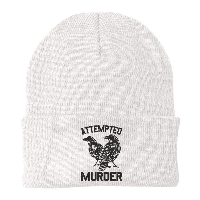 Attempted Murder Crow Beanie