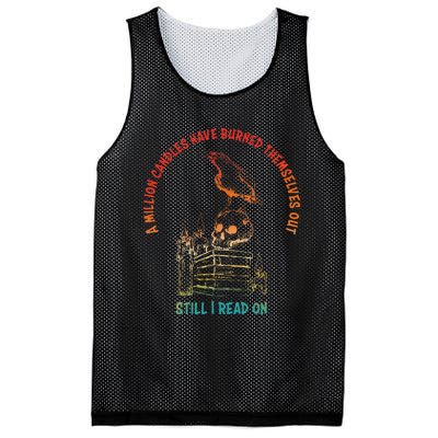 A Million Candles Have Burned Themselves Out Mesh Reversible Basketball Jersey Tank