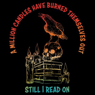 A Million Candles Have Burned Themselves Out Design T-Shirt