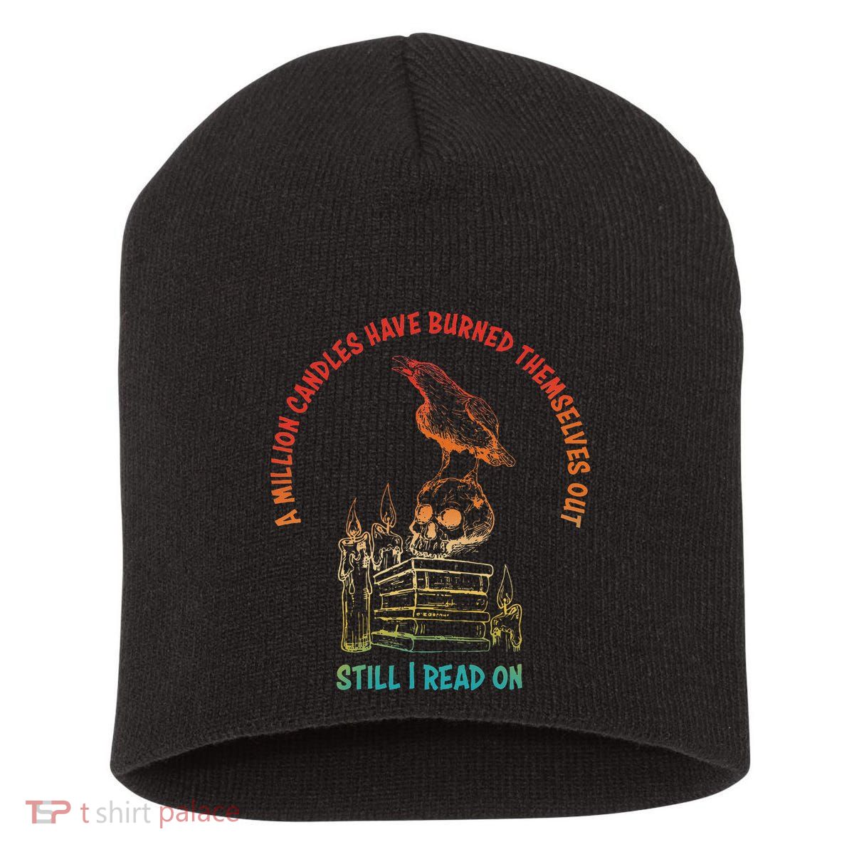A Million Candles Have Burned Themselves Out Design Short Acrylic Beanie