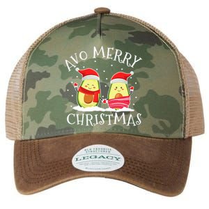 Avo Merry Christmas Avocado Lover Christmas Cute Kawaii Legacy Tie Dye Trucker Hat