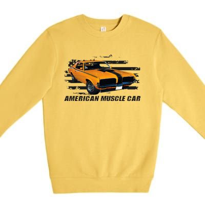 American Muscle Car Premium Crewneck Sweatshirt