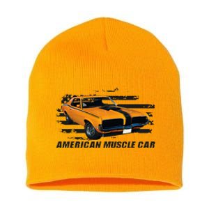 American Muscle Car Short Acrylic Beanie