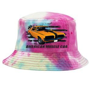 American Muscle Car Tie-Dyed Bucket Hat