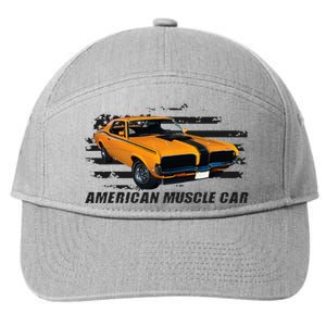 American Muscle Car 7-Panel Snapback Hat