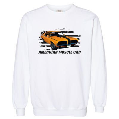 American Muscle Car Garment-Dyed Sweatshirt