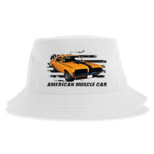 American Muscle Car Sustainable Bucket Hat