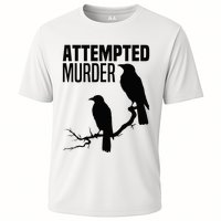 Attempted Murder Crows Raven Bird Meme Performance Shirt