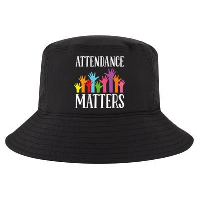 Attendance Matters Class Attendance Office Workers Cool Comfort Performance Bucket Hat
