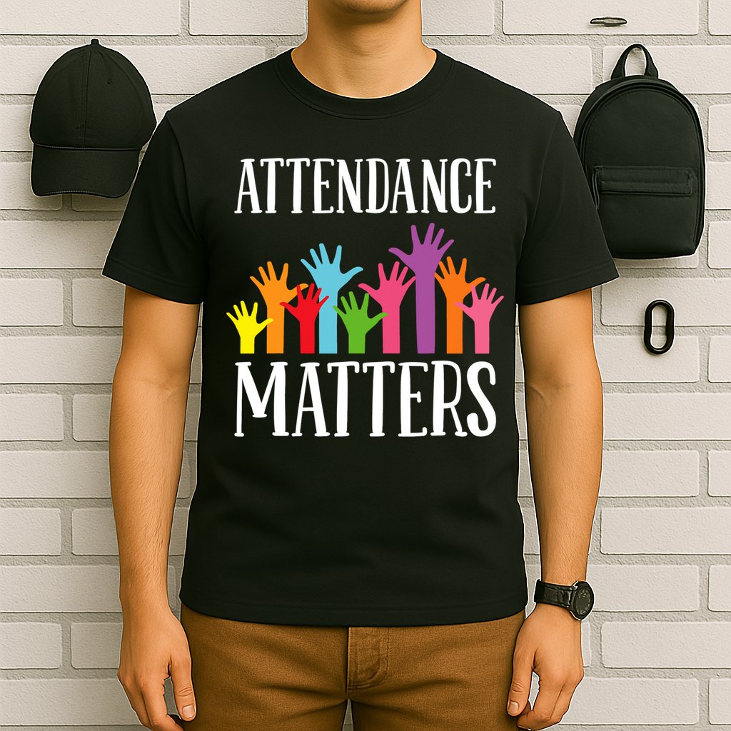 Attendance Matters Class Attendance Office Workers T-Shirt