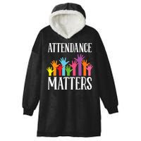 Attendance Matters Class Attendance Office Workers Hooded Wearable Blanket