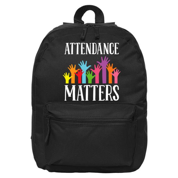 Attendance Matters Class Attendance Office Workers 16 in Basic Backpack