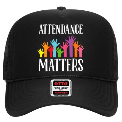 Attendance Matters Class Attendance Office Workers Trucker Hat