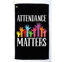 Attendance Matters Class Attendance Office Workers Golf Towel