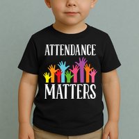 Attendance Matters Class Attendance Office Workers Toddler T-Shirt