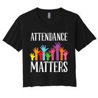 Attendance Matters Class Attendance Office Workers Crop Top