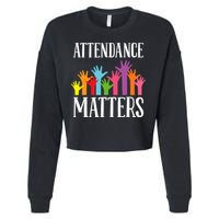 Attendance Matters Class Attendance Office Workers Cropped Pullover Crew