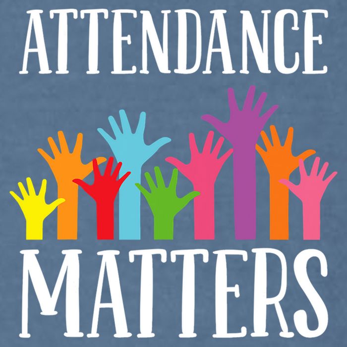 Attendance Matters Class Attendance Office Workers Garment-Dyed Sweatshirt