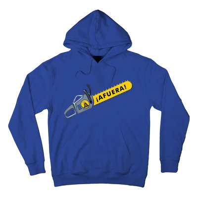 Afuera Milei Chainsaw Libertarian Ancap Liberty Freedom Hoodie