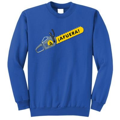 Afuera Milei Chainsaw Libertarian Ancap Liberty Freedom Sweatshirt