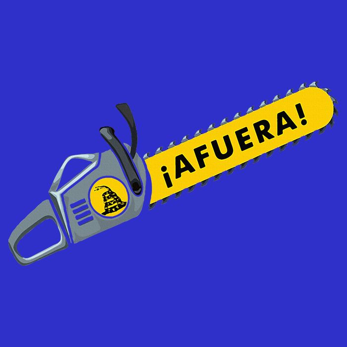 Afuera Milei Chainsaw Libertarian Ancap Liberty Freedom 16 in Basic Backpack