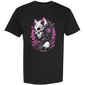 Anime Manga Cat Girl Aesthetic Techwear Harajuku Garment-Dyed Heavyweight T-Shirt