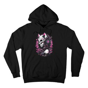 Anime Manga Cat Girl Aesthetic Techwear Harajuku Hoodie