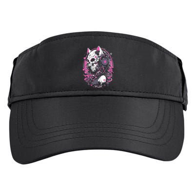 Anime Manga Cat Girl Aesthetic Techwear Harajuku Adult Drive Performance Visor