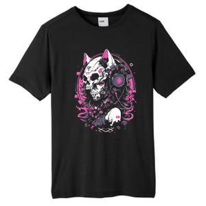 Anime Manga Cat Girl Aesthetic Techwear Harajuku Tall Fusion ChromaSoft Performance T-Shirt