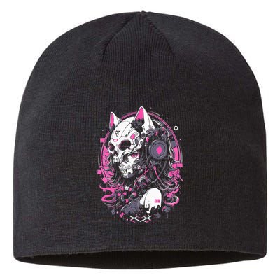 Anime Manga Cat Girl Aesthetic Techwear Harajuku Sustainable Beanie