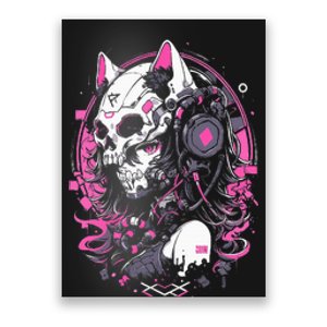 Anime Manga Cat Girl Aesthetic Techwear Harajuku Poster