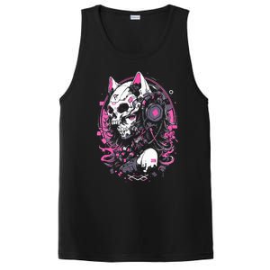 Anime Manga Cat Girl Aesthetic Techwear Harajuku PosiCharge Competitor Tank