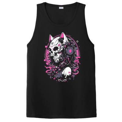 Anime Manga Cat Girl Aesthetic Techwear Harajuku PosiCharge Competitor Tank