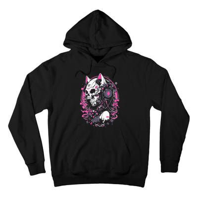 Anime Manga Cat Girl Aesthetic Techwear Harajuku Tall Hoodie