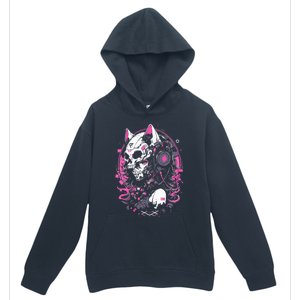 Anime Manga Cat Girl Aesthetic Techwear Harajuku Urban Pullover Hoodie