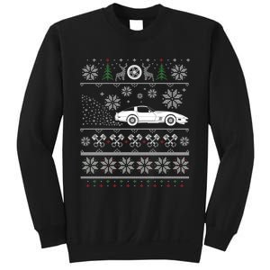 American Muscle Car Lovers Ugly Christmas Ugly Design Sweatshirt