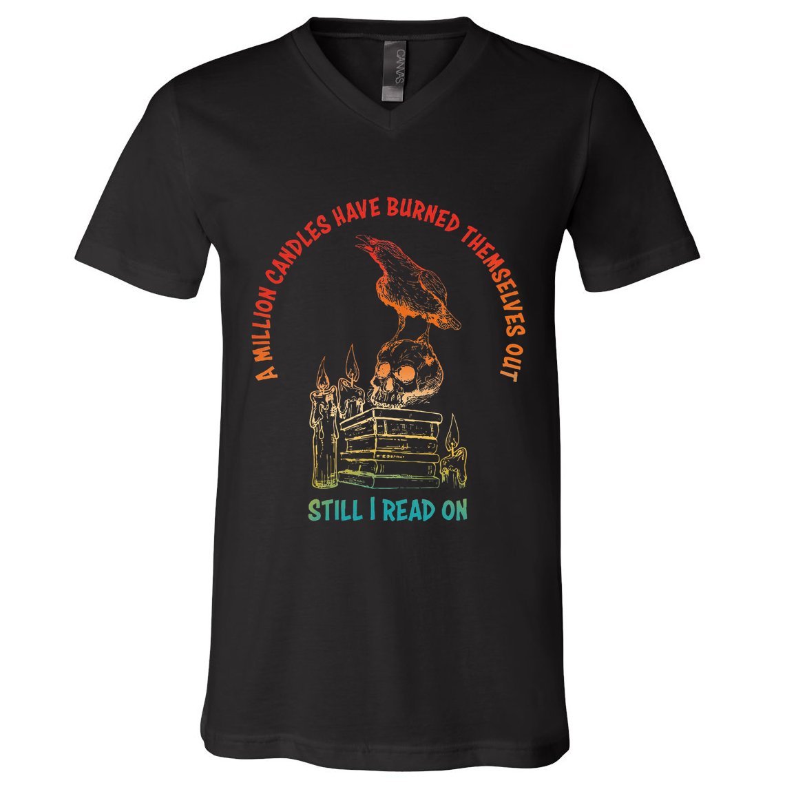 A Million Candles Have Burned Themselves Out V-Neck T-Shirt