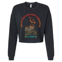 A Million Candles Have Burned Themselves Out Cropped Pullover Crew