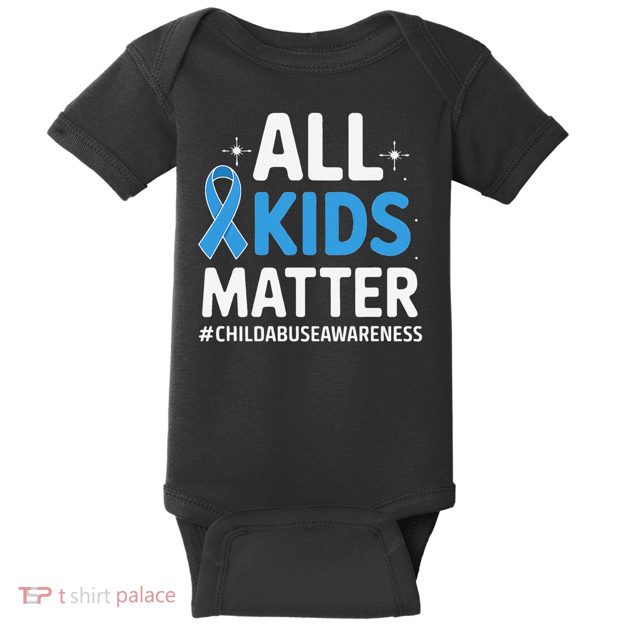 All -Matter Child Abuse Prevention Awareness Parents Baby Bodysuit