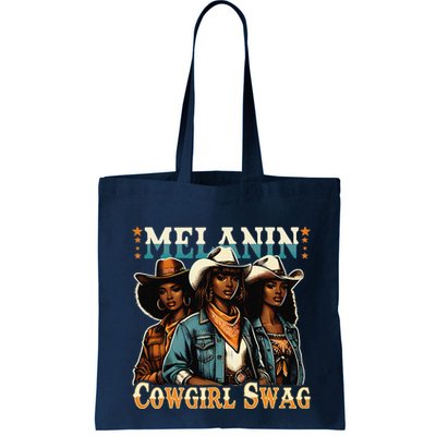 African Melanin Cowgirl Swag Black History Melanin Cowgirls Bag