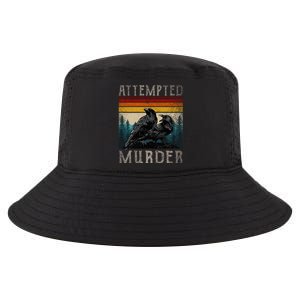 Attempted Murder Crows & Edgar Allen Poe Cool Comfort Performance Bucket Hat