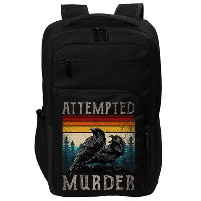 Attempted Murder Crows & Poe Impact Tech Backpack