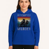 Attempted Murder Crows & Poe Hoodie