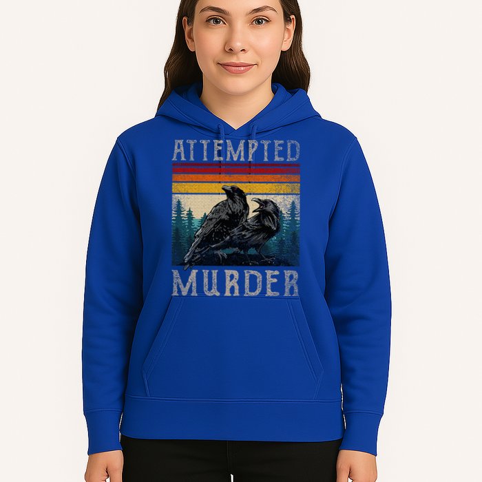 Attempted Murder Crows & Poe Hoodie